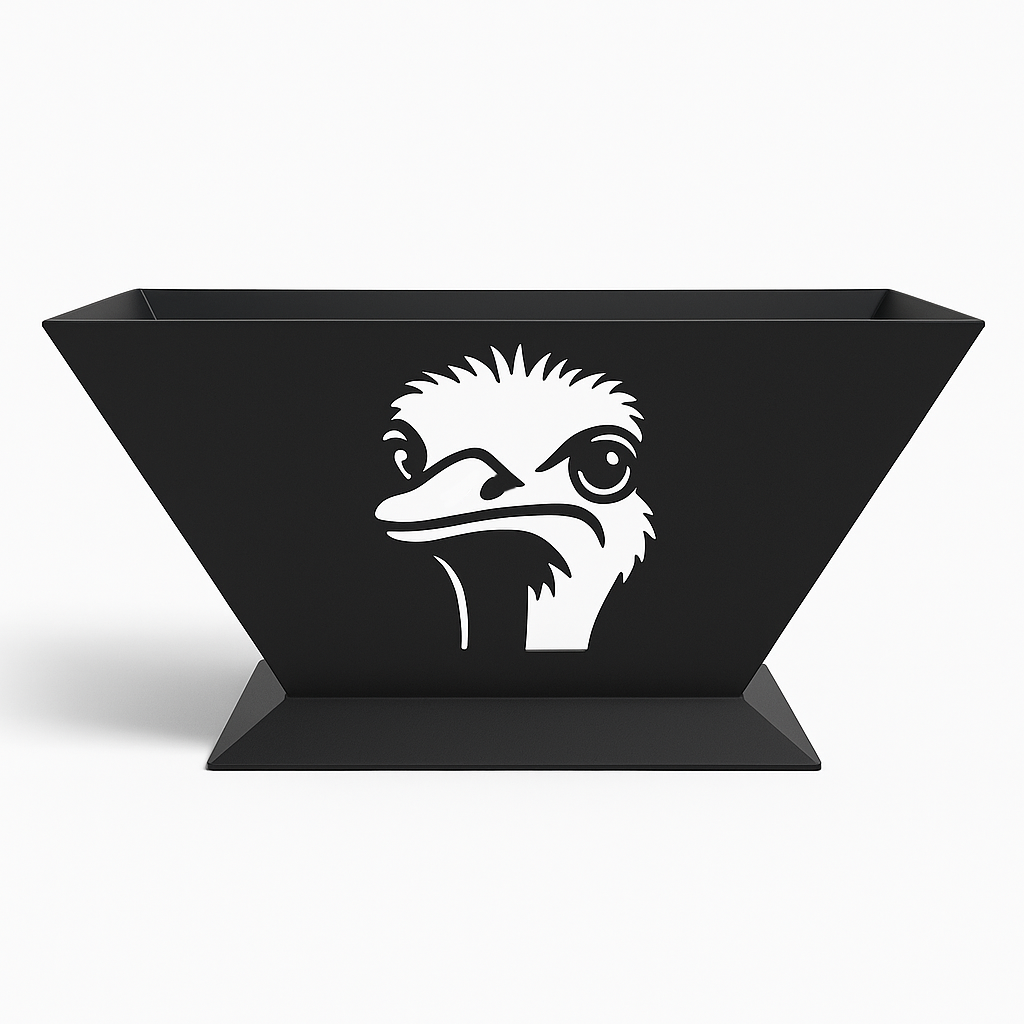 Fire Pit - Ostrich Farm Love Wins
